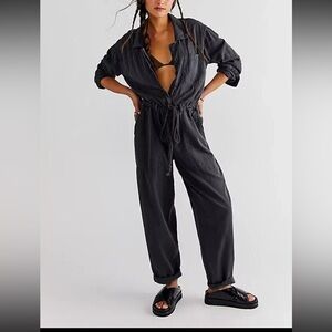 Free People Quinn Coveralls Jumpsuit